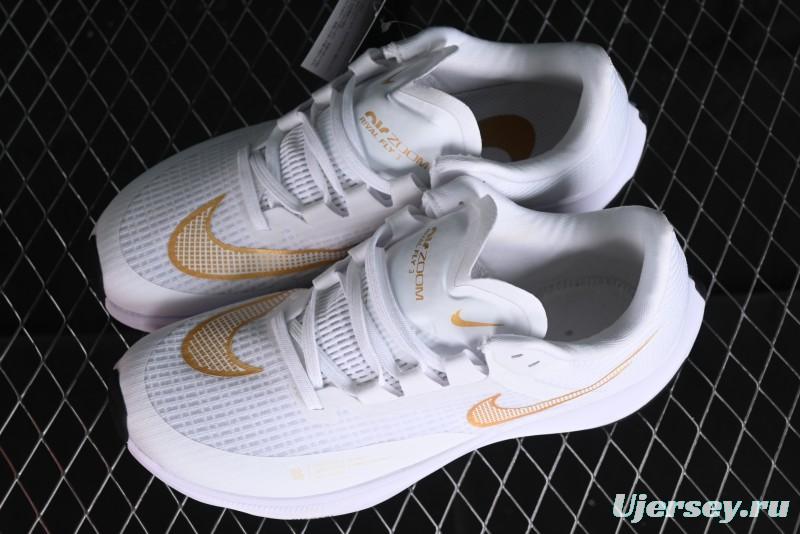 Nike Zoom Rival Fly 3 Lightweight Fabric Comfortable Cushioned Anti-Slip Low-Top Casual Running Shoes - CT2405-100