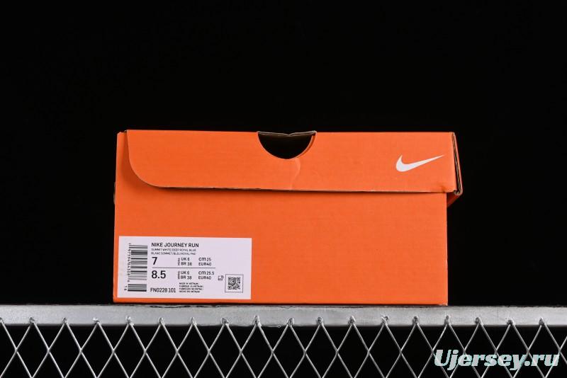 Nike Journey Run 2024 Low-Top Casual Running Shoes with Shock Absorption Anti-Slip and Wear-Resistant Design - FN0228-101