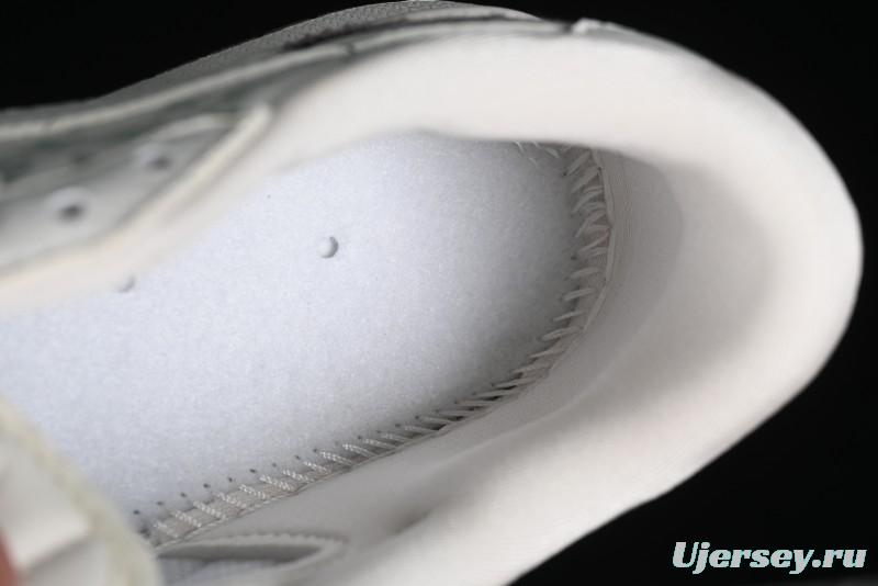 Nike Travis Scott x Fragment Design x Air Jordan 1 Low OG SP AJ1 LV Collaboration Light Grey Denim Low-Top Casual Sneakers - SJ2068-105