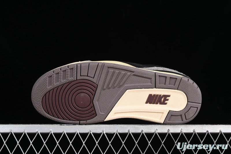 Nike A Ma Maniere x Air Jordan 3 Retro Black Sneakers - FZ4811-001