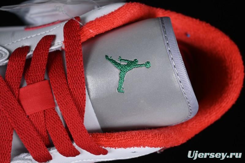 Nike Air Jordan 1 Low AJ1 White Red Casual Sneakers - FQ1935-018