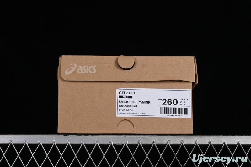 Asics Tiger GEL-1130 Low-Top Casual Running Shoes with GEL Cushioning and Outdoor Style - 1201A487-020