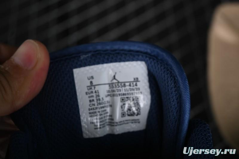 Nike Air Jordan 1 Low AJ1 Casual Lifestyle Sneakers - 553558-414