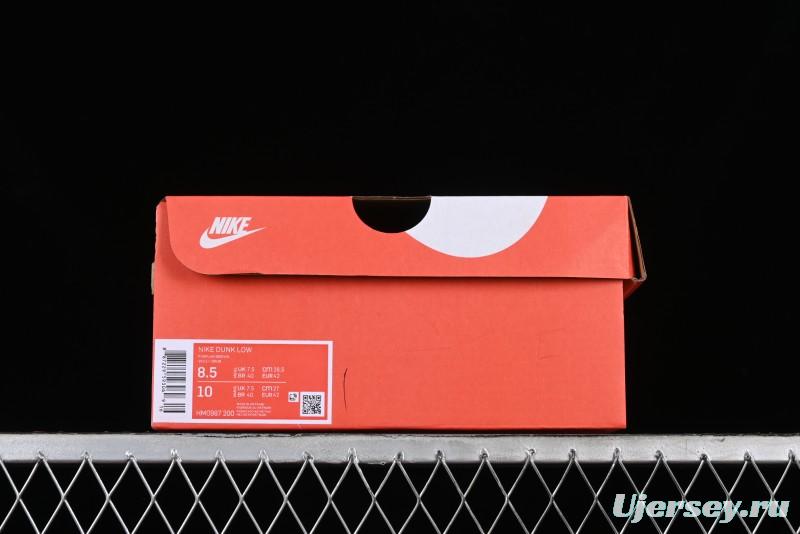 Nike Stussy Dunk Low SB 'Neapolitan' Reverse Colorway Skate Shoes - HM0987-200