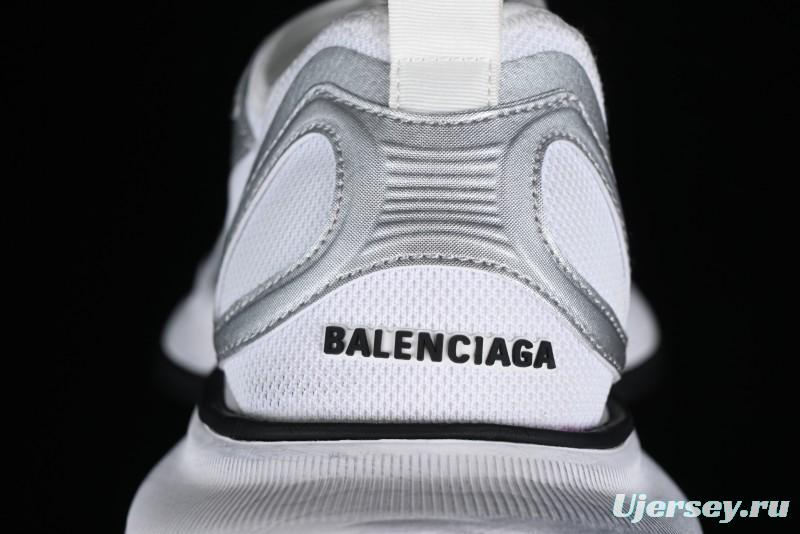 Balenciaga Circuit Lightweight Distressed Print Round-Toe Fashion Casual Shoes - WFLGY0523