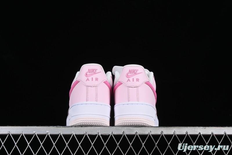 Nike Air Force 1 '07 Low White Pink Casual Sneakers - HM3696-661