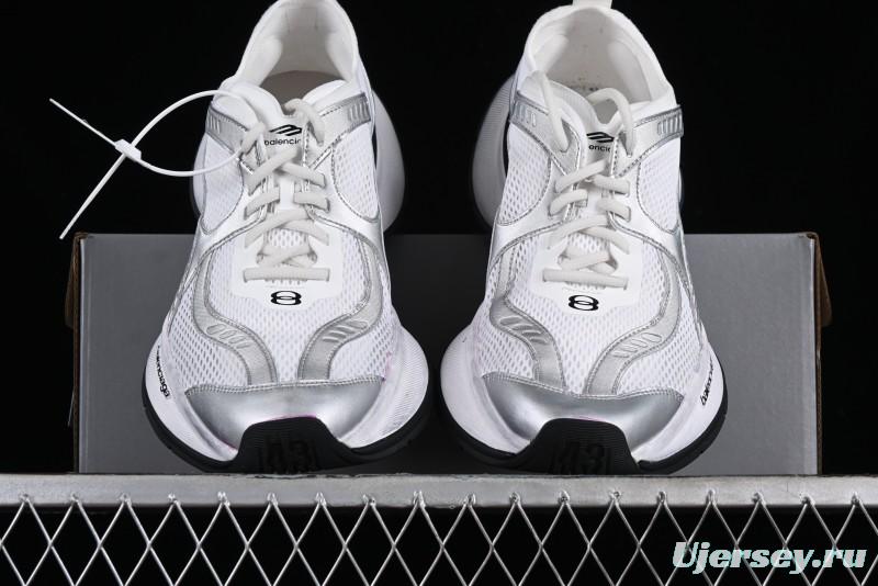 Balenciaga Circuit Lightweight Distressed Print Round-Toe Fashion Casual Shoes - WFLGY0523