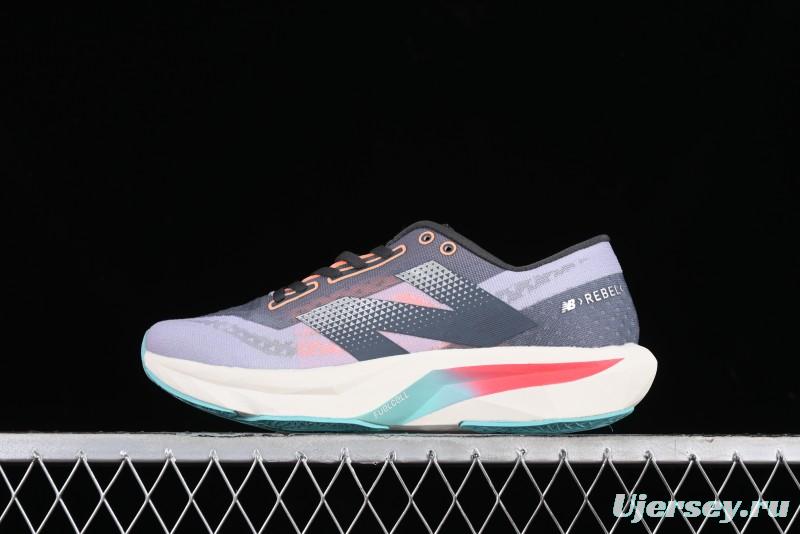 New Balance FuelCell Rebel V4 Low-Top Anti-Slip Durable Versatile Casual Running Shoes - MFCXPK4