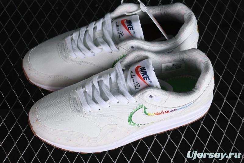 Nike Air Max 1 Retro Running Shoes with Half-Sole Air Cushion - FF2420-168