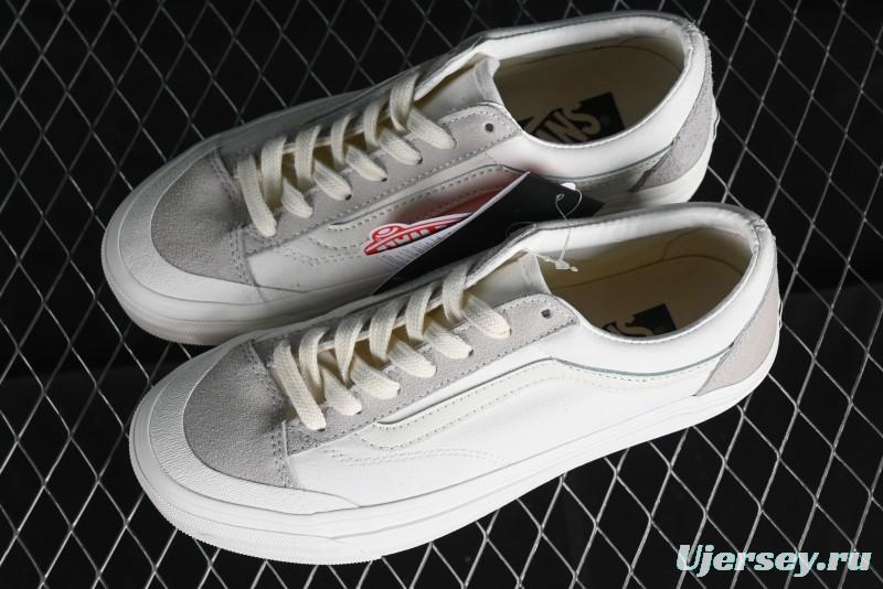 Vans Old Skool Reissue 136 Classic Low-Top Skate Shoes with Detachable Cushioned Insole - VN000MT6QC5