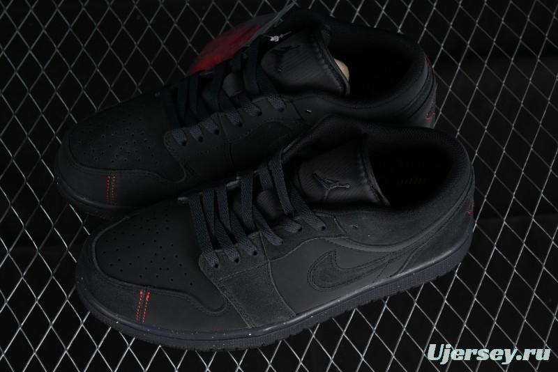 Nike Air Jordan 1 Low SE Craft "Dark Smoke Grey" Casual Sneakers - FD8635-001