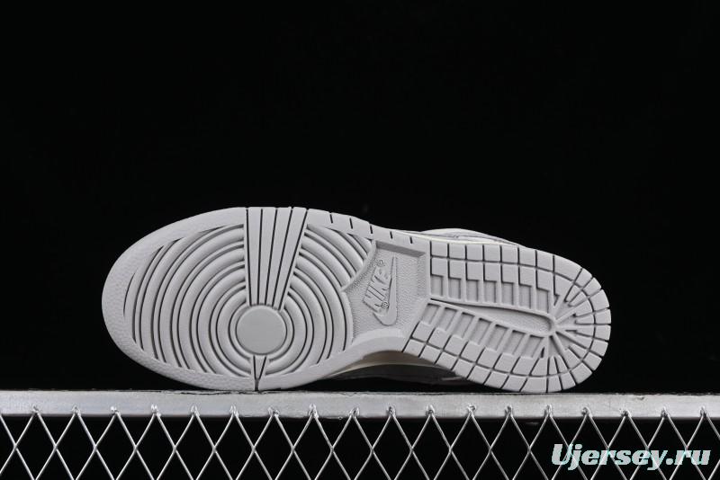 Nike SB Dunk Low The North Face Collaboration - Beige Suede Anniversary High-End Custom Low-Top Casual Skate Shoes - XD6188-020