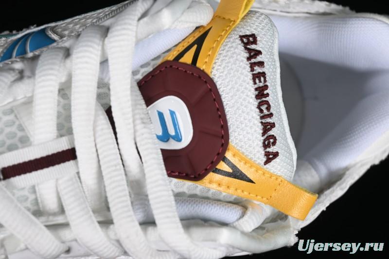 Balenciaga Runner Kith Four Color Retro Casual Sneakers - W3RNY0326