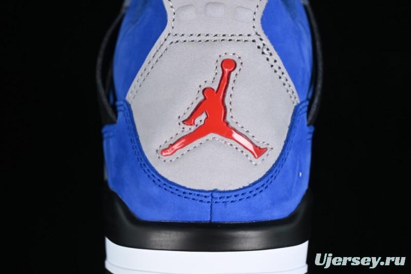 Nike Air Jordan 4 Retro Basketball Shoes with Premium Suede and Eminem Encore Design - AJ4