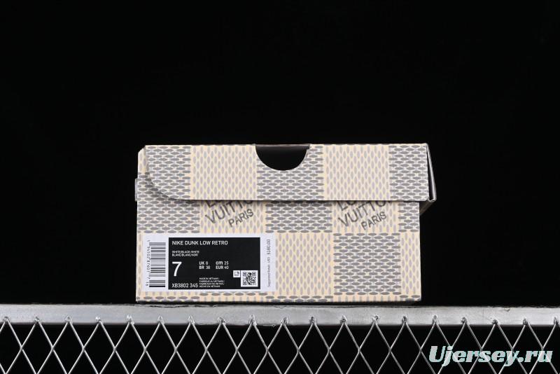 Nike SB Dunk Low LV Collaboration - Emerald City Anniversary High-End Custom Low-Top Casual Skate Shoes - XB3802-345