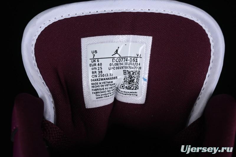 Nike Air Jordan 1 Low AJ1 White Rose Pink Low Top Casual Sneakers DC0774-161