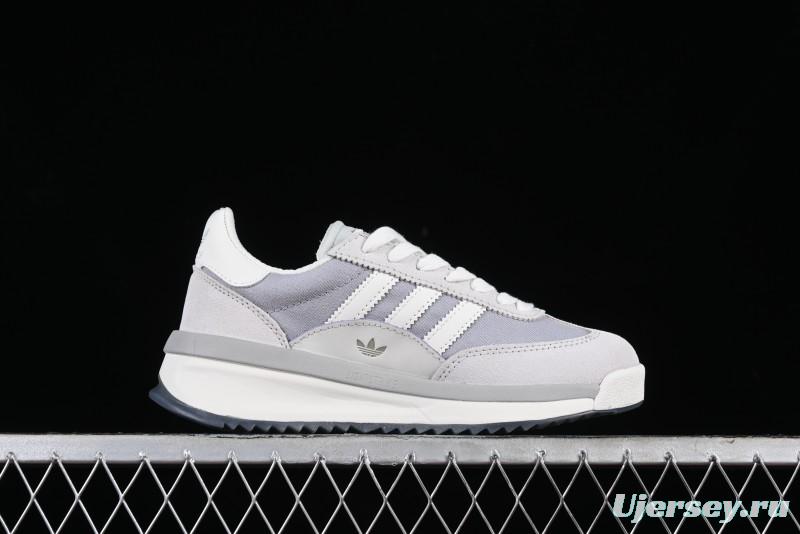 Adidas Originals SL 72 Retro Running Shoes with Nylon Upper and Rubber Outsole - JI2505