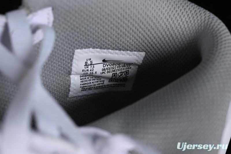 Nike Air Force 1 '07 Mid Casual Sneakers in White-Grey - DV0806-100