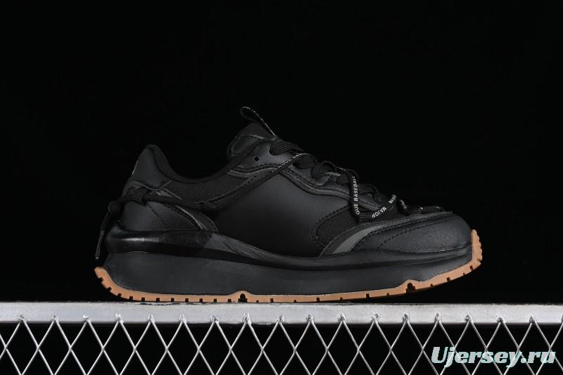 New York Yankees MLB Chunky Runner Lace Lightweight Casual Sneakers - 3ASHCRR3N50BKS