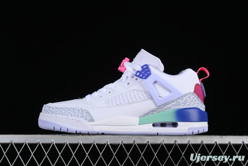 Nike Jordan Spizike Low AJ Hybrid Element Rainbow Colorway Lifestyle Casual Sneakers - HF5758-151