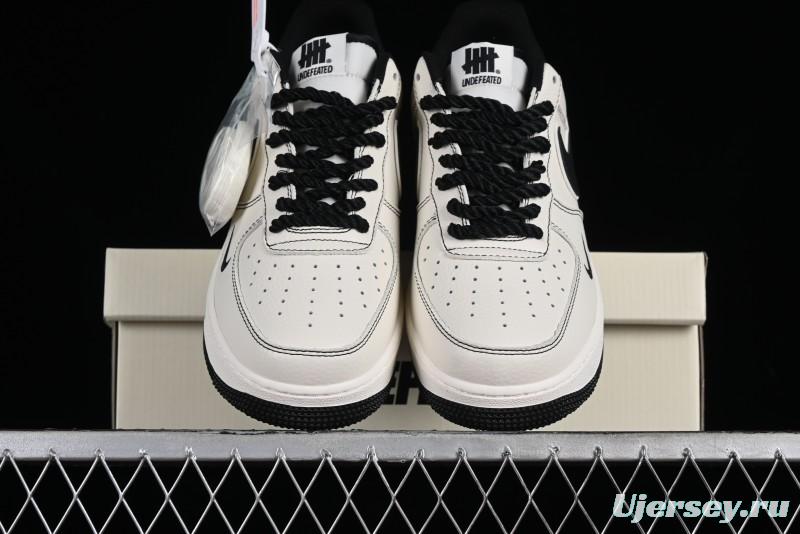 Nike Undefeated Air Force 1'07 Low Casual Sneakers with Custom Leather & Reflective Details - UT2023-201