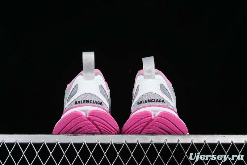 Balenciaga Circuit Lightweight Distressed Print Round-Toe Fashion Casual Shoes - WFLGY1950