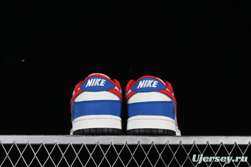 Nike SB Dunk Low Paris Olympics Limited Edition - Phrygian Cap Inspired Olympic Customized Anniversary Low-Top Casual Skate Shoes - XB3802-354