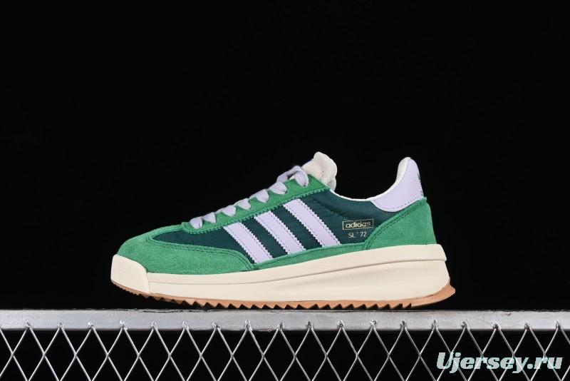Adidas Originals SL 72 Retro Running Shoes with Ecotex Tongue and EVA Midsole - IH7993