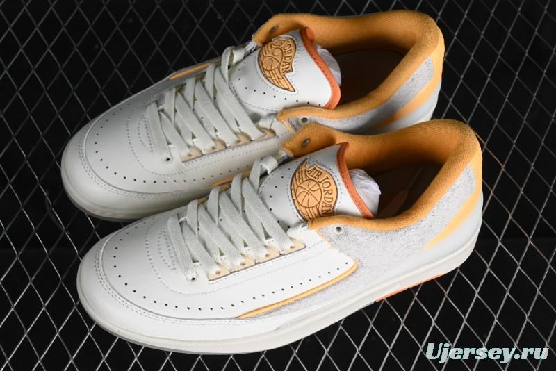 Nike Air Jordan 2 Low Craft "Melon Tint" Retro Sneakers - DV9956-118