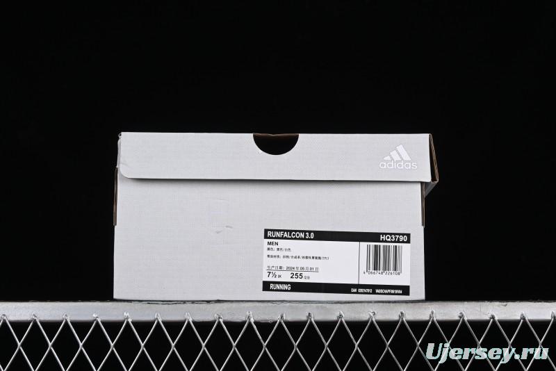 Adidas RunFalcon 3.0 HQ3790 Breathable Casual Running Shoes with Cloudfoam - HQ3790