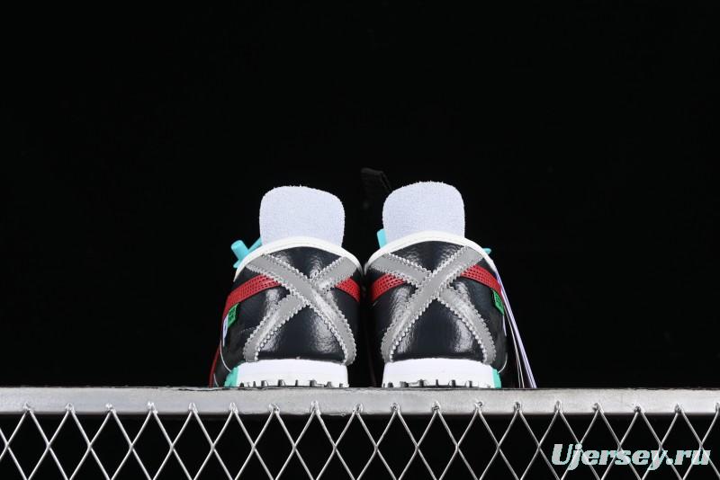 Onitsuka Tiger Mexico 66 Low-Top Lace-Up Casual Running Shoes - D507L-0152