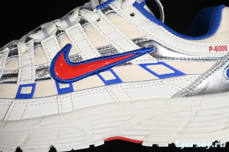 Nike P-6000 Retro Casual Sneakers with Layered Design and Ultra-Lightweight Body - CJ7789-162