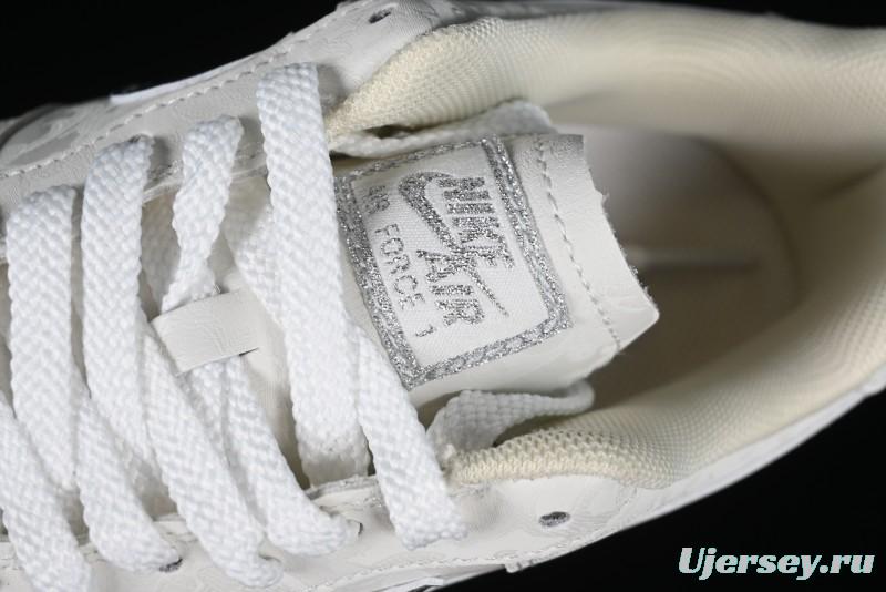 Nike Air Force 1 '07 Low Custom Traditional Chinese Brocade Casual Sneakers - AF2406-110