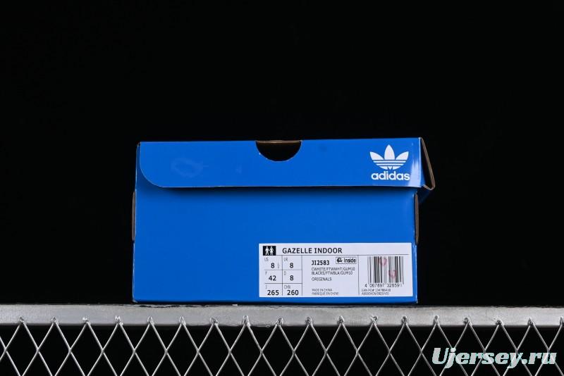Adidas Originals Gazelle Indoor JI2583 Retro Casual Low-Top Sneakers with Non-Slip and Wear-Resistant Sole