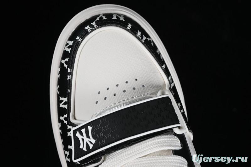 MLB Chunky Liner New York Yankees Hook & Loop Lightweight Platform Sneakers with 6cm Height Increase - 3ASXLM13N50BKS