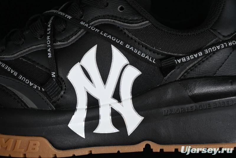 New York Yankees MLB Chunky Runner Lace Lightweight Casual Sneakers - 3ASHCRR3N50BKS