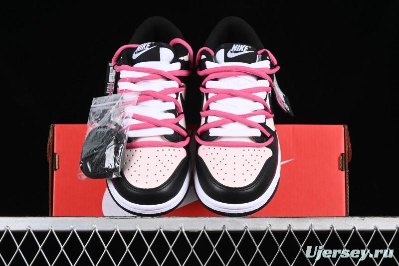 Nike Dunk Low SB Raspberry Mousse Pink Strap Casual Skate Shoes - CW1590-100