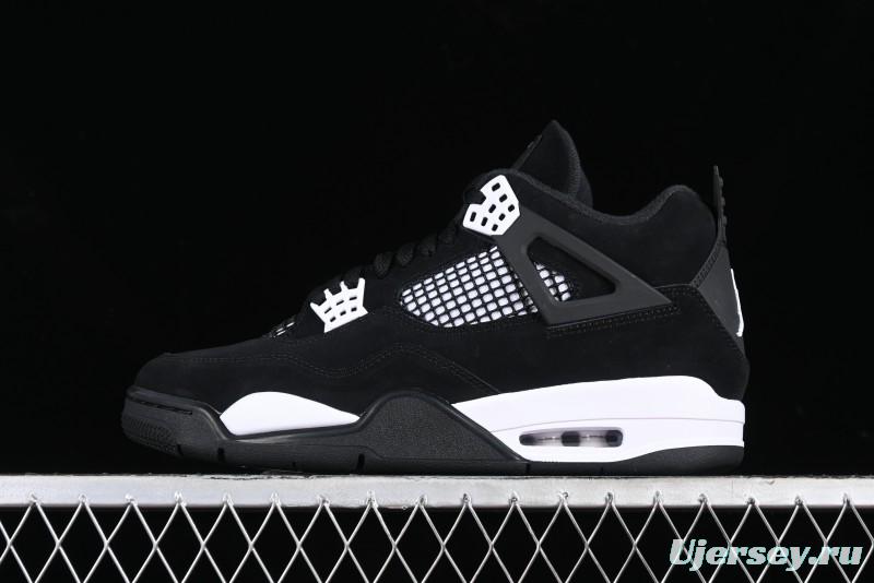 Nike Air Jordan 4 Retro White Thunder Basketball Shoes - FQ8138-001