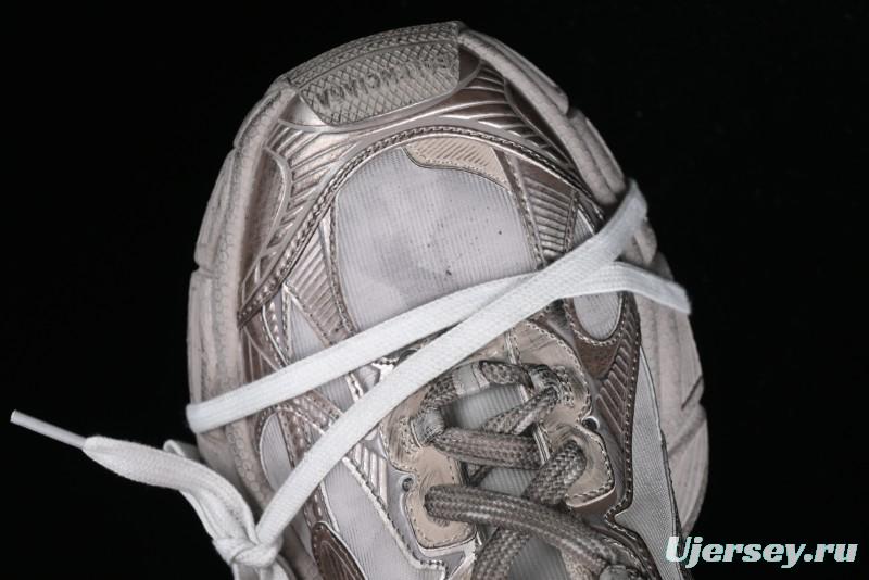 Balenciaga Phantom Sneaker Outdoor Running Shoes with Transparent Heel Strap - WTRMH2200