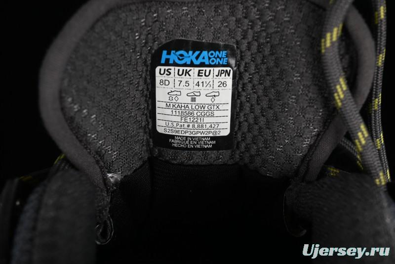 HOKA ONE ONE Kaha Low GTX Hiking Shoes with Cushioned Midsole and Waterproof Design - 1118586 CGGS