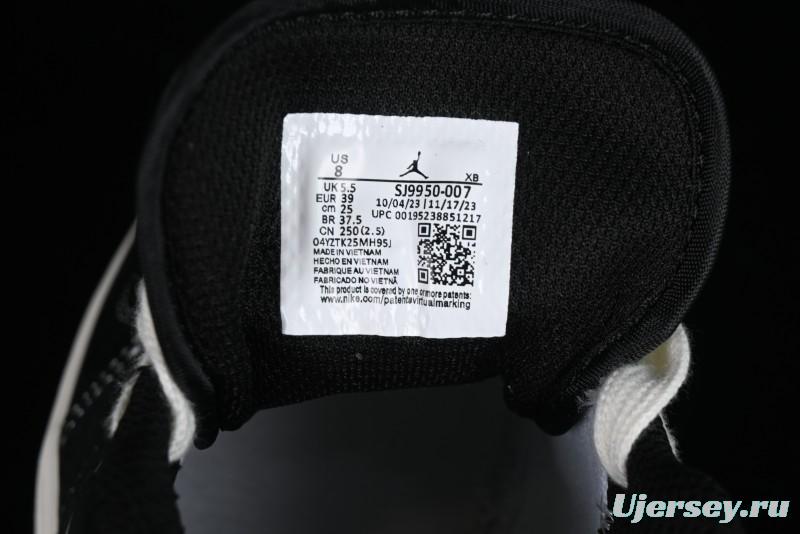 Nike Air Jordan 1 Low LV Collaboration - Black Warrior Custom High-End Basketball Shoes - SJ9950-007