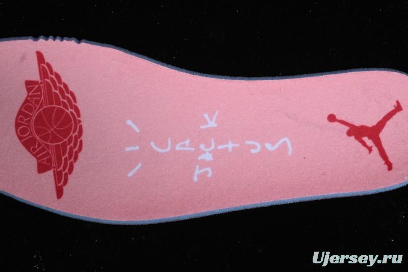 Nike Travis Scott x Air Jordan 1 Low OG AJ1 Reverse Swoosh Sneakers - DM7866-600