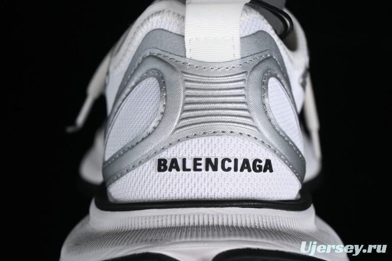 Balenciaga Circuit Lightweight Distressed Print Round Toe Fashion Casual Shoes - WFLGY9100