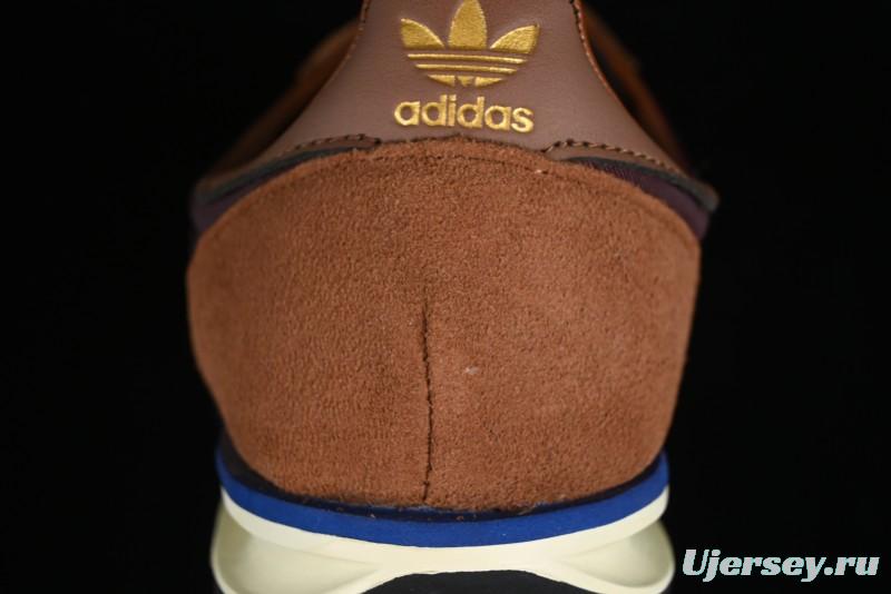 Adidas Originals SL 72 Retro Running Shoes with Nylon Upper and Suede Accents - IE3425