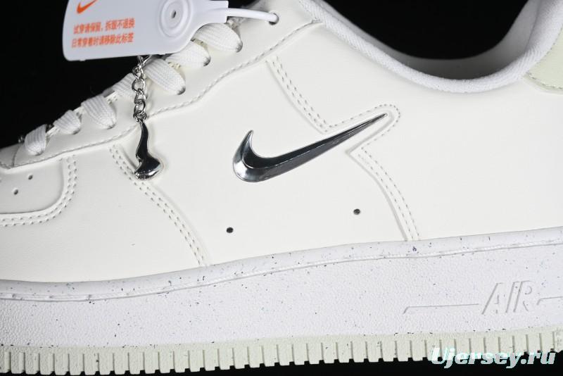 Nike Air Force 1 '07 Low Casual Sneakers with Full-Length Air Cushion - FN8540-100