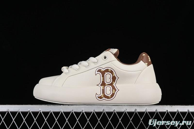 MLB Chunky Classic Base Heel Monogram Lightweight Platform Sneakers - 3ASXCBH4N43BGS