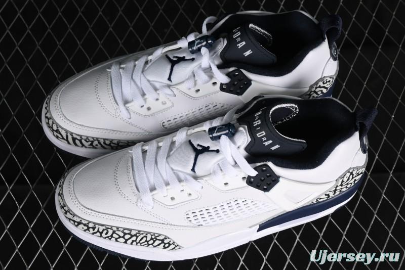 Nike Jordan Spizike Low AJ Hybrid Sneakers with Classic White-Black Colorway - FQ1759-104