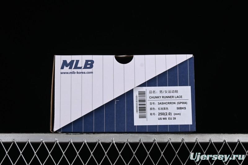 New York Yankees MLB Chunky Runner Lace Lightweight Casual Sneakers - 3ASHCRR3N50BKS