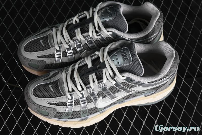 Nike P-6000 Retro Casual Sneakers with Lightweight Design - FN7509-029