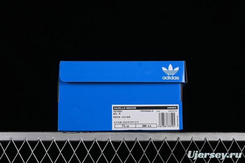 Adidas Originals Gazelle Indoor IG1891 Retro Casual Slip-Resistant Wear-Resistant Low-Top Sneakers - IG1891